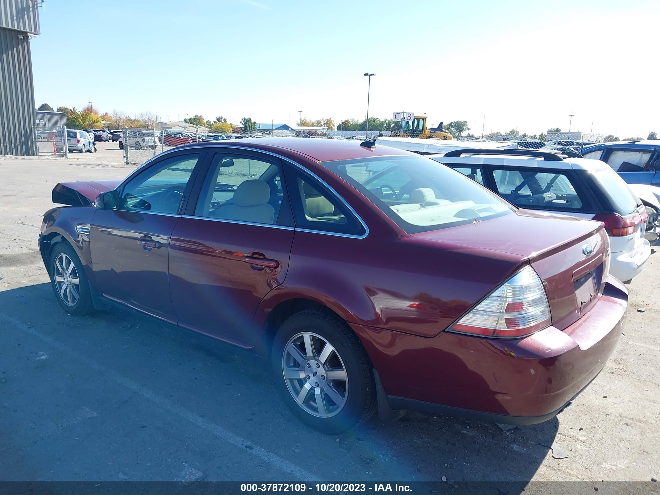 Photo 2 VIN: 1FAHP27W58G164289 - FORD TAURUS 