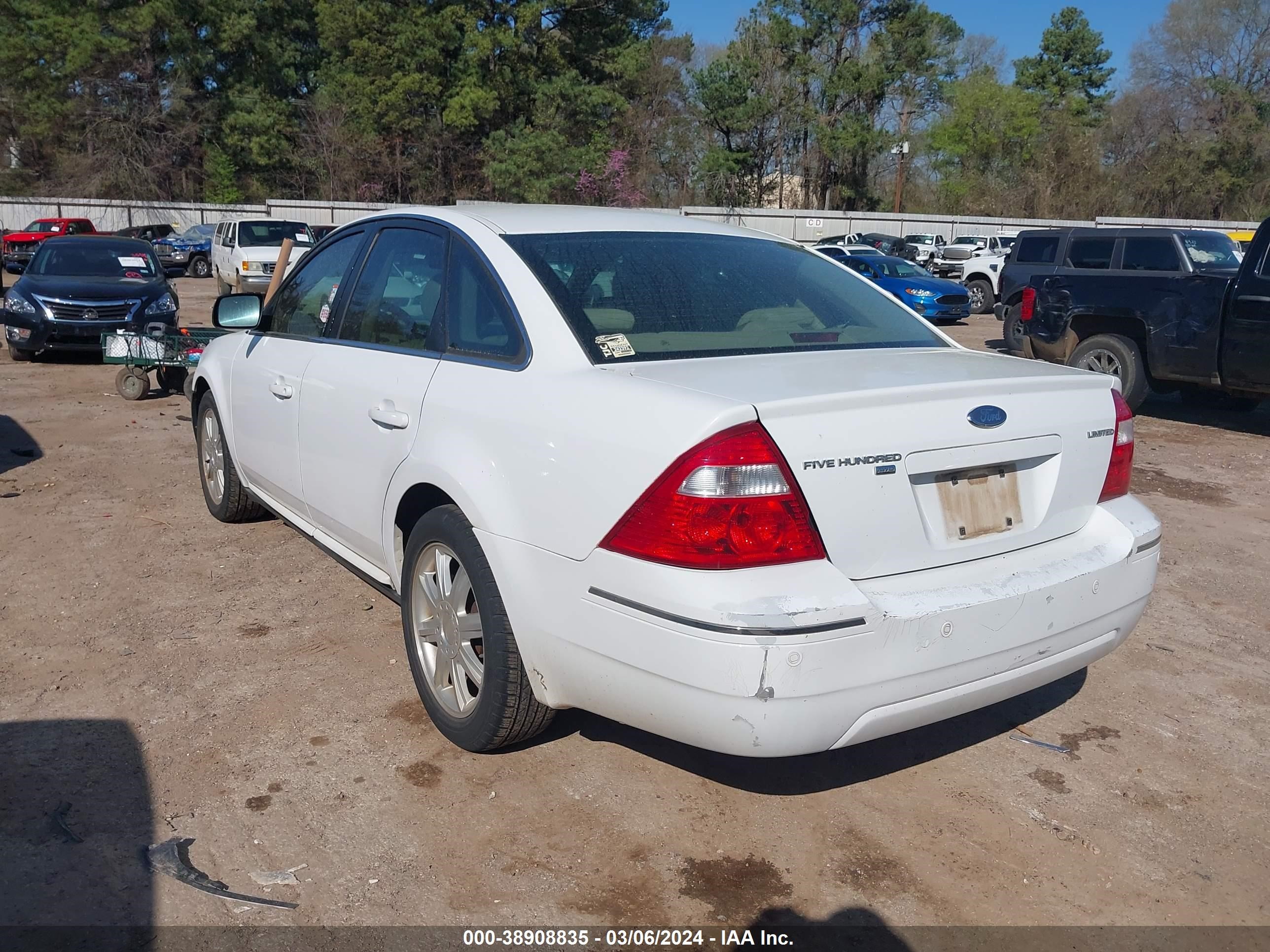 Photo 2 VIN: 1FAHP28106G179637 - FORD FIVE HUNDRED 