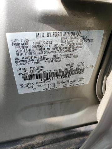 Photo 11 VIN: 1FAHP28116G138627 - FORD FIVE HUNDR 