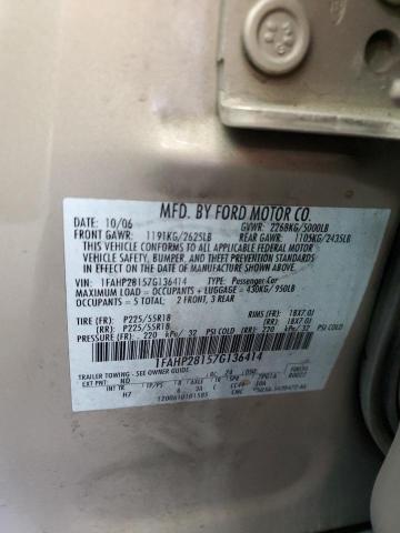 Photo 11 VIN: 1FAHP28157G136414 - FORD FIVE HUNDR 