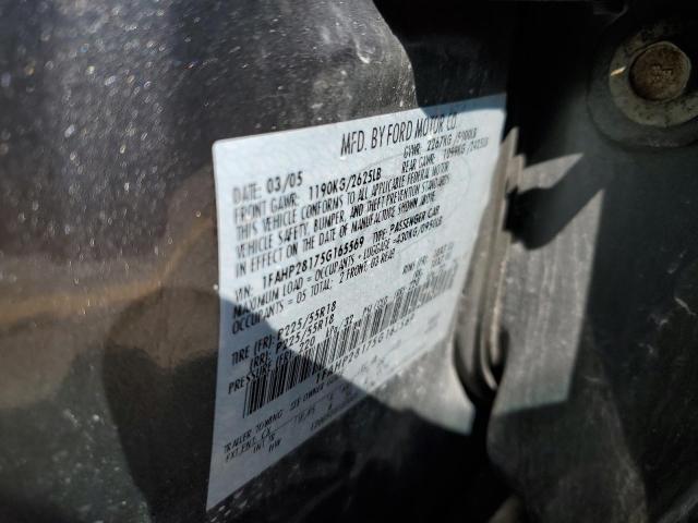 Photo 11 VIN: 1FAHP28175G165569 - FORD 500 