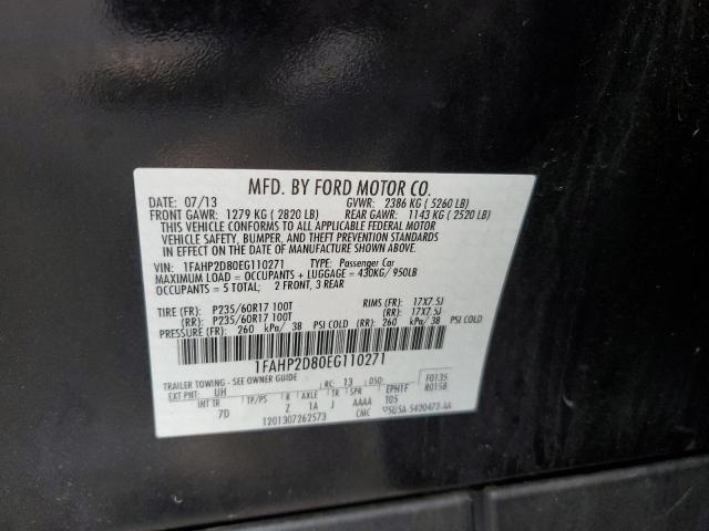 Photo 11 VIN: 1FAHP2D80EG110271 - FORD TAURUS 