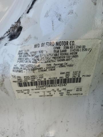 Photo 11 VIN: 1FAHP2D84EG143547 - FORD TAURUS 