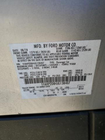 Photo 11 VIN: 1FAHP2D84JG138407 - FORD TAURUS 