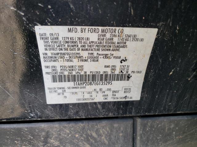 Photo 11 VIN: 1FAHP2D87EG135295 - FORD TAURUS SE 