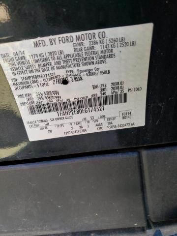 Photo 11 VIN: 1FAHP2E80EG174521 - FORD TAURUS 