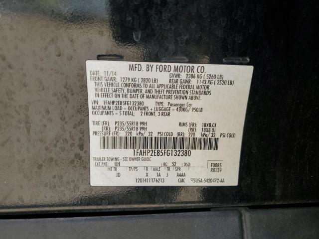 Photo 11 VIN: 1FAHP2E85FG132380 - FORD TAURUS SEL 