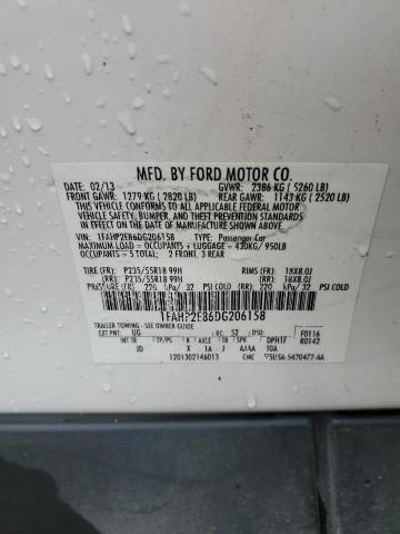 Photo 12 VIN: 1FAHP2E86DG206158 - FORD TAURUS 