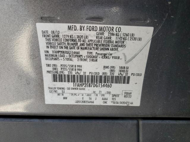 Photo 11 VIN: 1FAHP2E87DG154460 - FORD TAURUS 