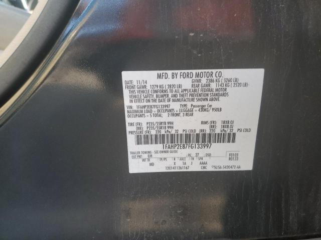 Photo 11 VIN: 1FAHP2E87FG133997 - FORD TAURUS 