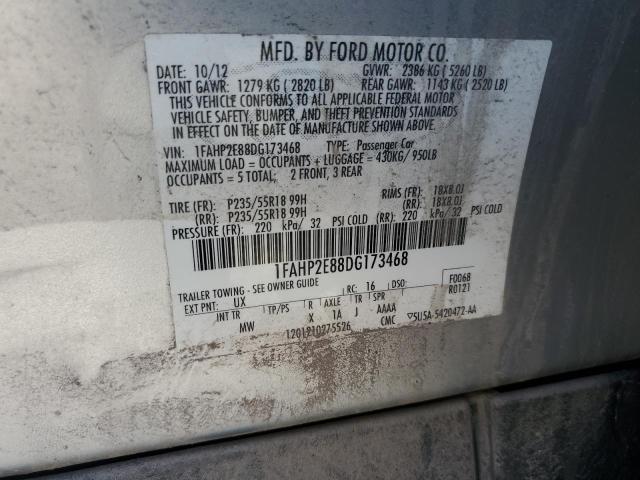 Photo 11 VIN: 1FAHP2E88DG173468 - FORD TAURUS 