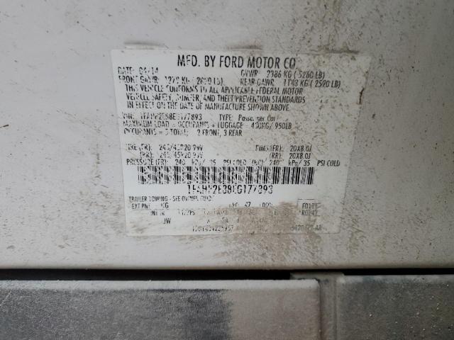 Photo 11 VIN: 1FAHP2E88EG177893 - FORD TAURUS 