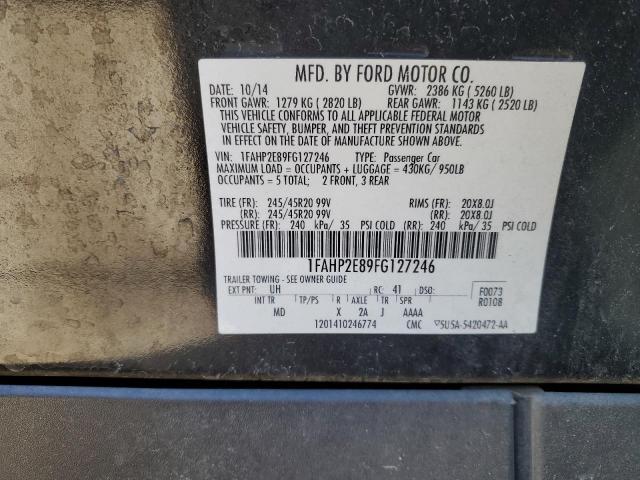 Photo 11 VIN: 1FAHP2E89FG127246 - FORD TAURUS 