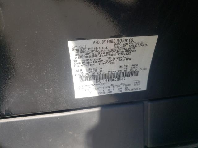 Photo 9 VIN: 1FAHP2E99DG228485 - FORD TAURUS SEL 