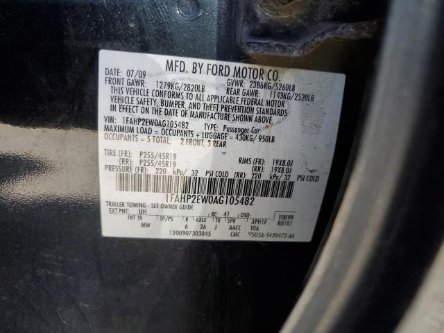 Photo 11 VIN: 1FAHP2EW0AG105482 - FORD TAURUS 