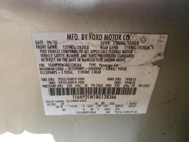 Photo 11 VIN: 1FAHP2EW1BG128366 - FORD TAURUS 