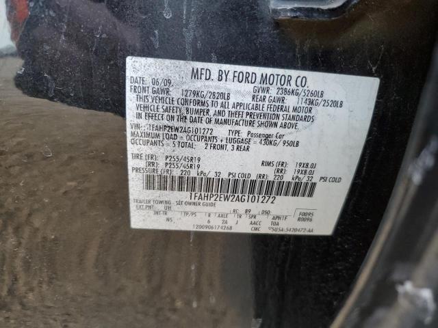 Photo 11 VIN: 1FAHP2EW2AG101272 - FORD TAURUS SEL 