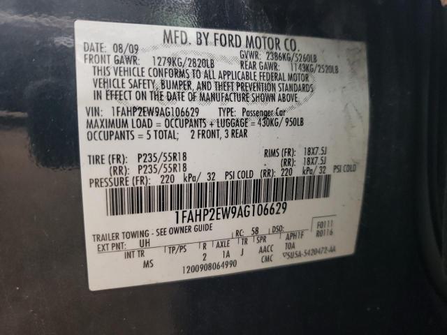 Photo 11 VIN: 1FAHP2EW9AG106629 - FORD TAURUS 