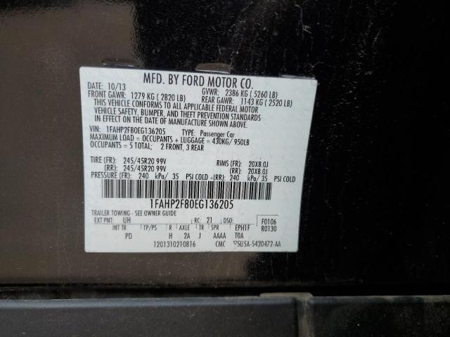 Photo 11 VIN: 1FAHP2F80EG136205 - FORD TAURUS LIM 