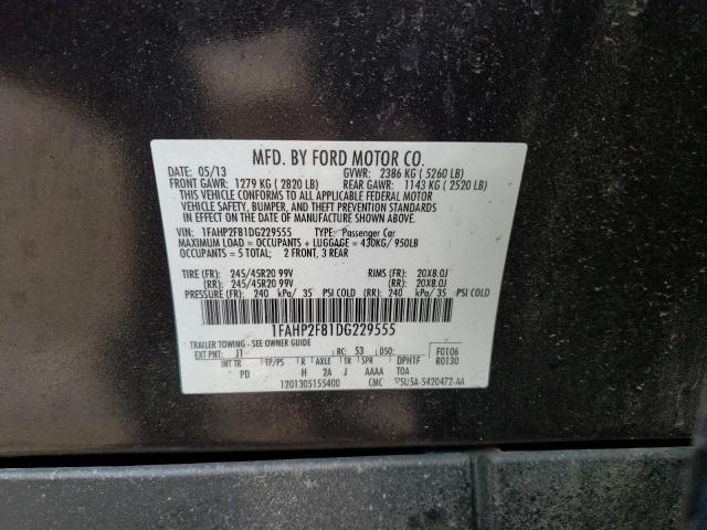 Photo 11 VIN: 1FAHP2F81DG229555 - FORD TAURUS LIM 