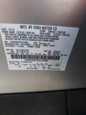 Photo 11 VIN: 1FAHP2F81EG134284 - FORD TAURUS LIM 