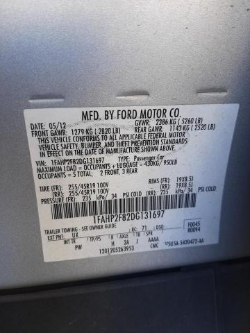 Photo 11 VIN: 1FAHP2F82DG131697 - FORD TAURUS LIM 