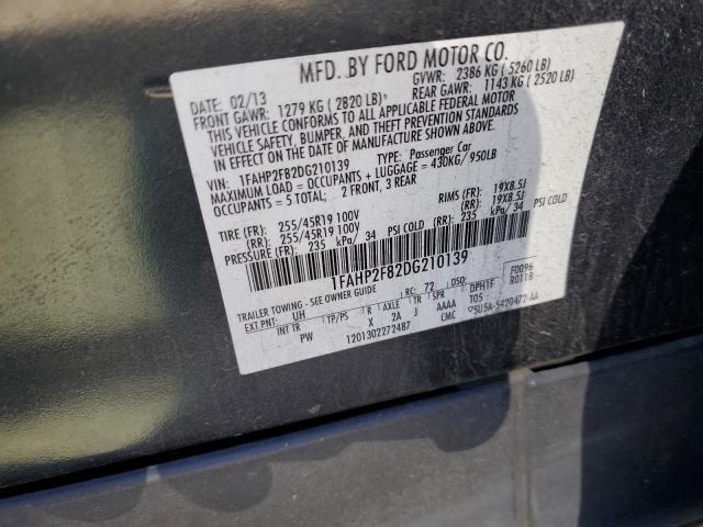 Photo 11 VIN: 1FAHP2F82DG210139 - FORD TAURUS LIM 