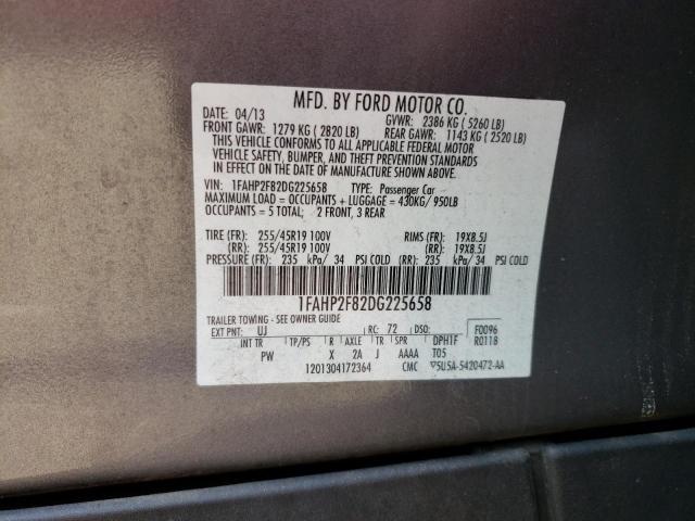 Photo 11 VIN: 1FAHP2F82DG225658 - FORD TAURUS 