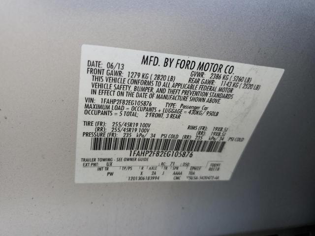 Photo 11 VIN: 1FAHP2F82EG105876 - FORD TAURUS 