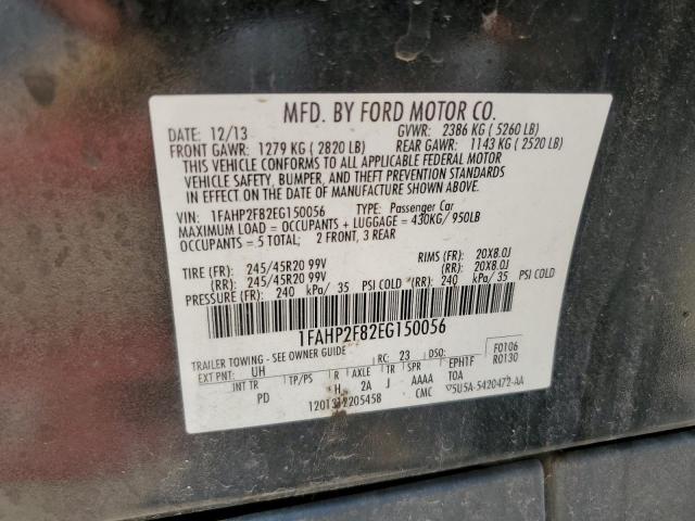 Photo 11 VIN: 1FAHP2F82EG150056 - FORD TAURUS 