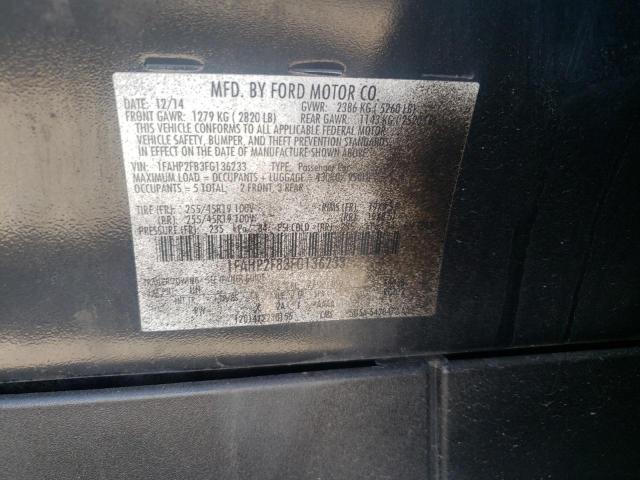 Photo 11 VIN: 1FAHP2F83FG136233 - FORD TAURUS LIM 