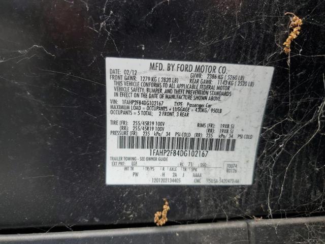 Photo 11 VIN: 1FAHP2F84DG102167 - FORD TAURUS LIM 