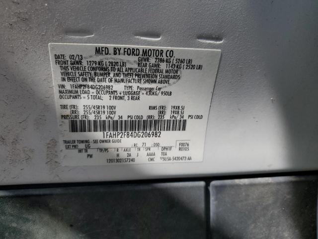 Photo 11 VIN: 1FAHP2F84DG206982 - FORD TAURUS 