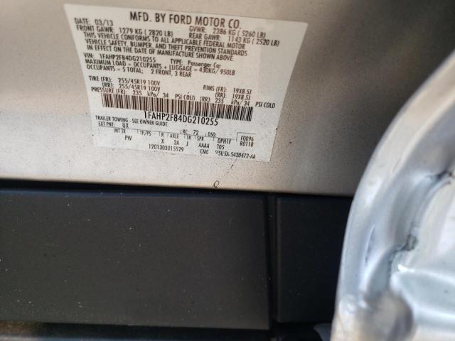 Photo 9 VIN: 1FAHP2F84DG210255 - FORD TAURUS LIM 