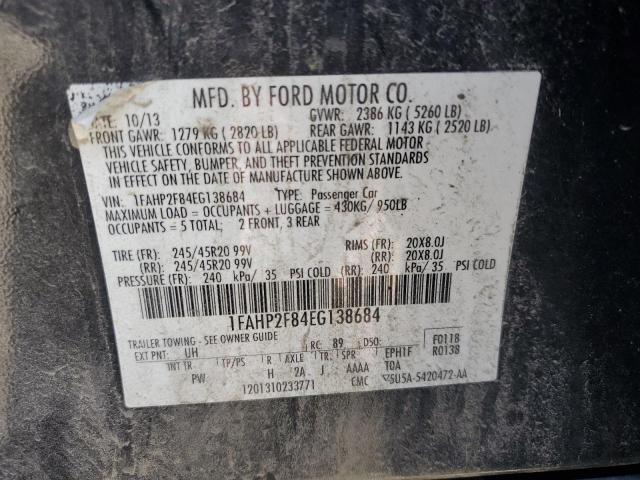 Photo 13 VIN: 1FAHP2F84EG138684 - FORD TAURUS 