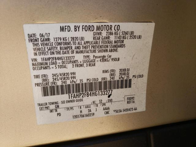 Photo 11 VIN: 1FAHP2F84HG133277 - FORD TAURUS 