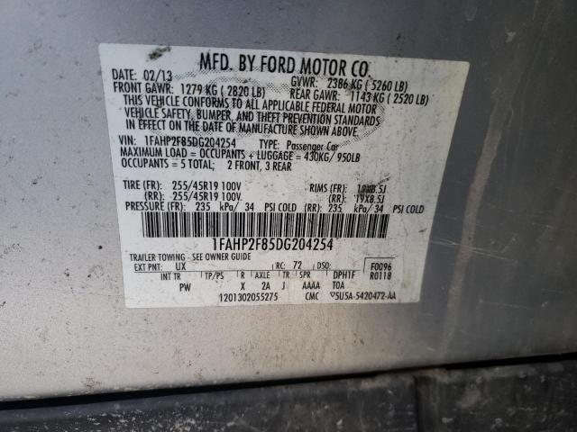 Photo 12 VIN: 1FAHP2F85DG204254 - FORD TAURUS LIM 