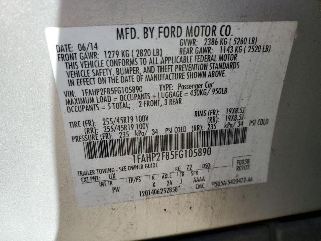 Photo 11 VIN: 1FAHP2F85FG105890 - FORD TAURUS 