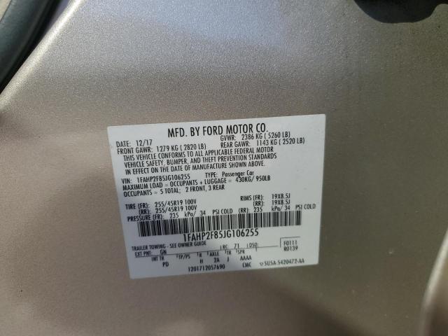 Photo 11 VIN: 1FAHP2F85JG106255 - FORD TAURUS LIM 