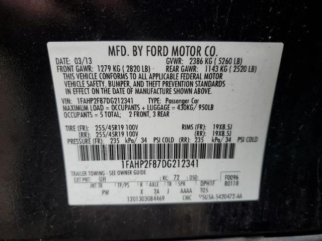 Photo 11 VIN: 1FAHP2F87DG212341 - FORD TAURUS 