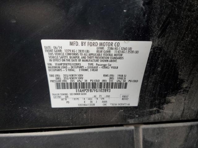 Photo 11 VIN: 1FAHP2F87FG102893 - FORD TAURUS 