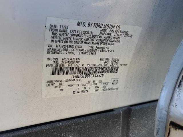 Photo 11 VIN: 1FAHP2F88EG143578 - FORD TAURUS 