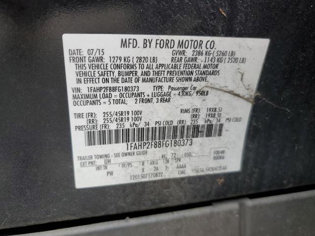 Photo 11 VIN: 1FAHP2F88FG180373 - FORD TAURUS LIM 