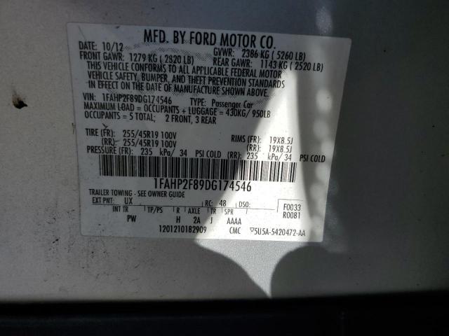 Photo 11 VIN: 1FAHP2F89DG174546 - FORD TAURUS 