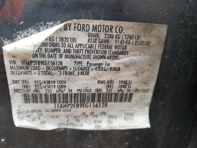 Photo 11 VIN: 1FAHP2F89EG156128 - FORD TAURUS 