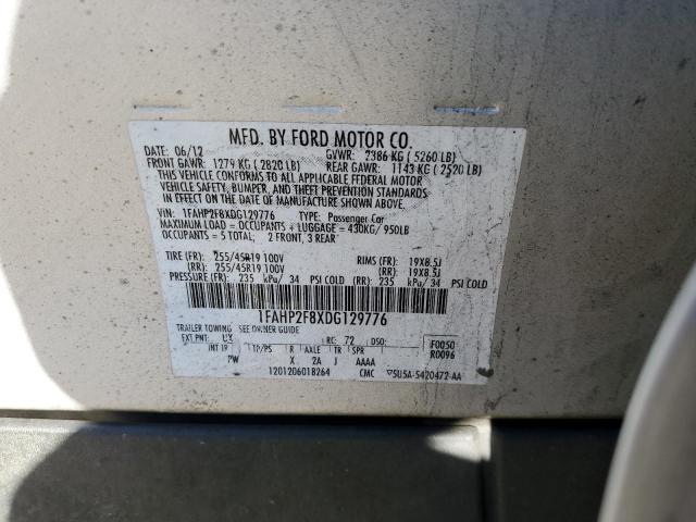 Photo 11 VIN: 1FAHP2F8XDG129776 - FORD TAURUS LIM 