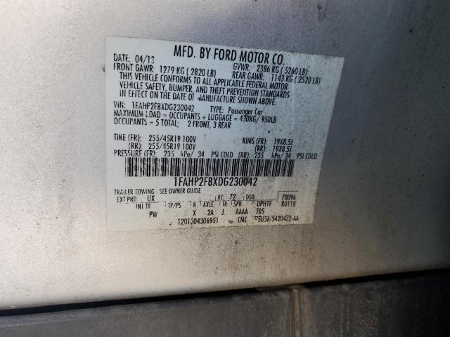 Photo 11 VIN: 1FAHP2F8XDG230042 - FORD TAURUS LIM 