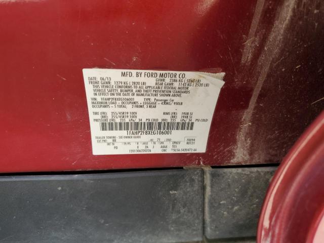 Photo 11 VIN: 1FAHP2F8XEG106001 - FORD TAURUS LIM 