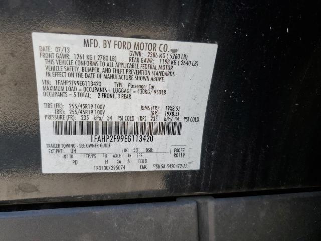 Photo 11 VIN: 1FAHP2F99EG113420 - FORD TAURUS LIM 