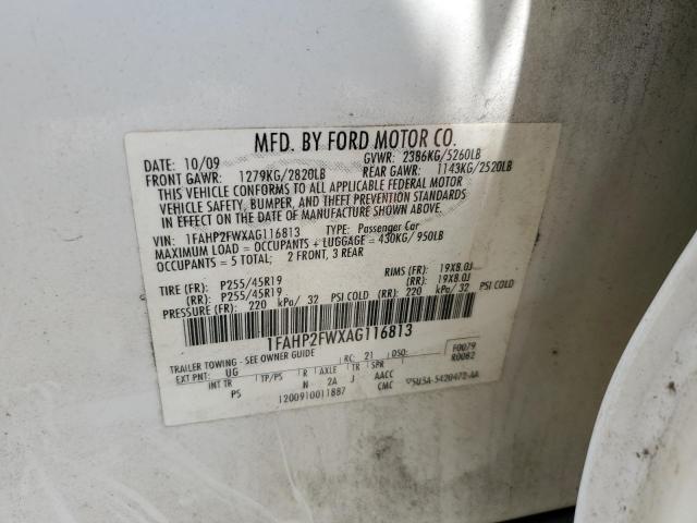 Photo 12 VIN: 1FAHP2FWXAG116813 - FORD TAURUS LIM 